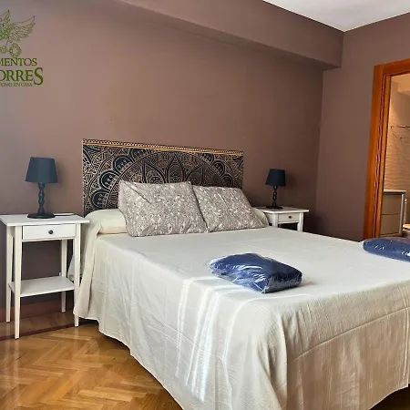 Dos Torres ático - Solárium Privado En Calle Alfonso I Apartmán